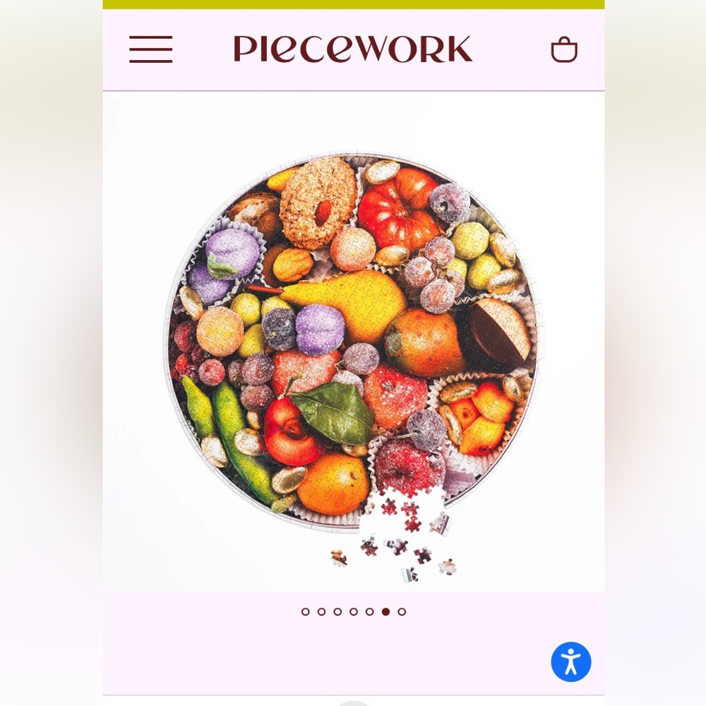 NIB Sugarplum Cookie Tin Jigsaw Puzzle